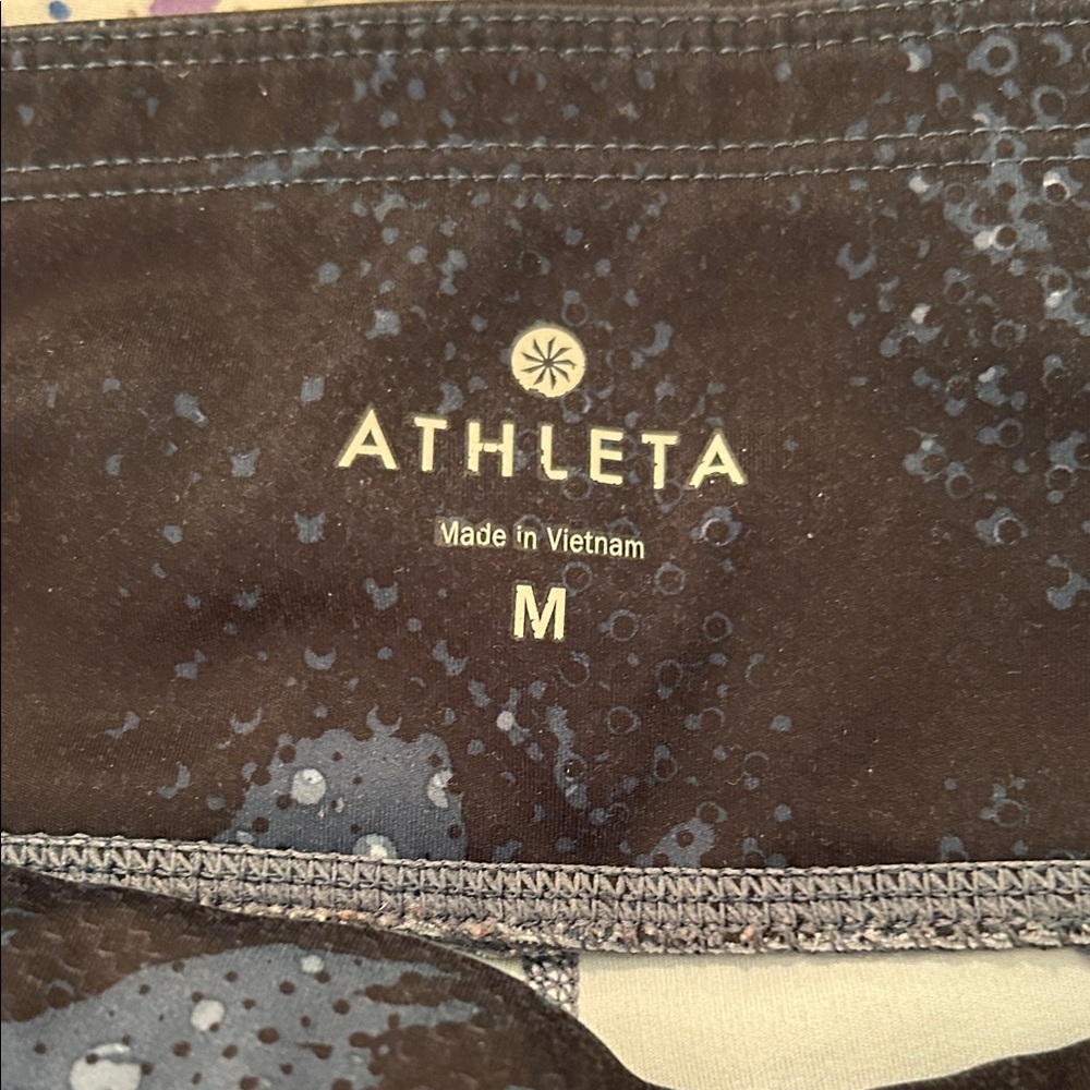 Athleta Women's Leggings - shades of blue Print - Picture 4 of 4
